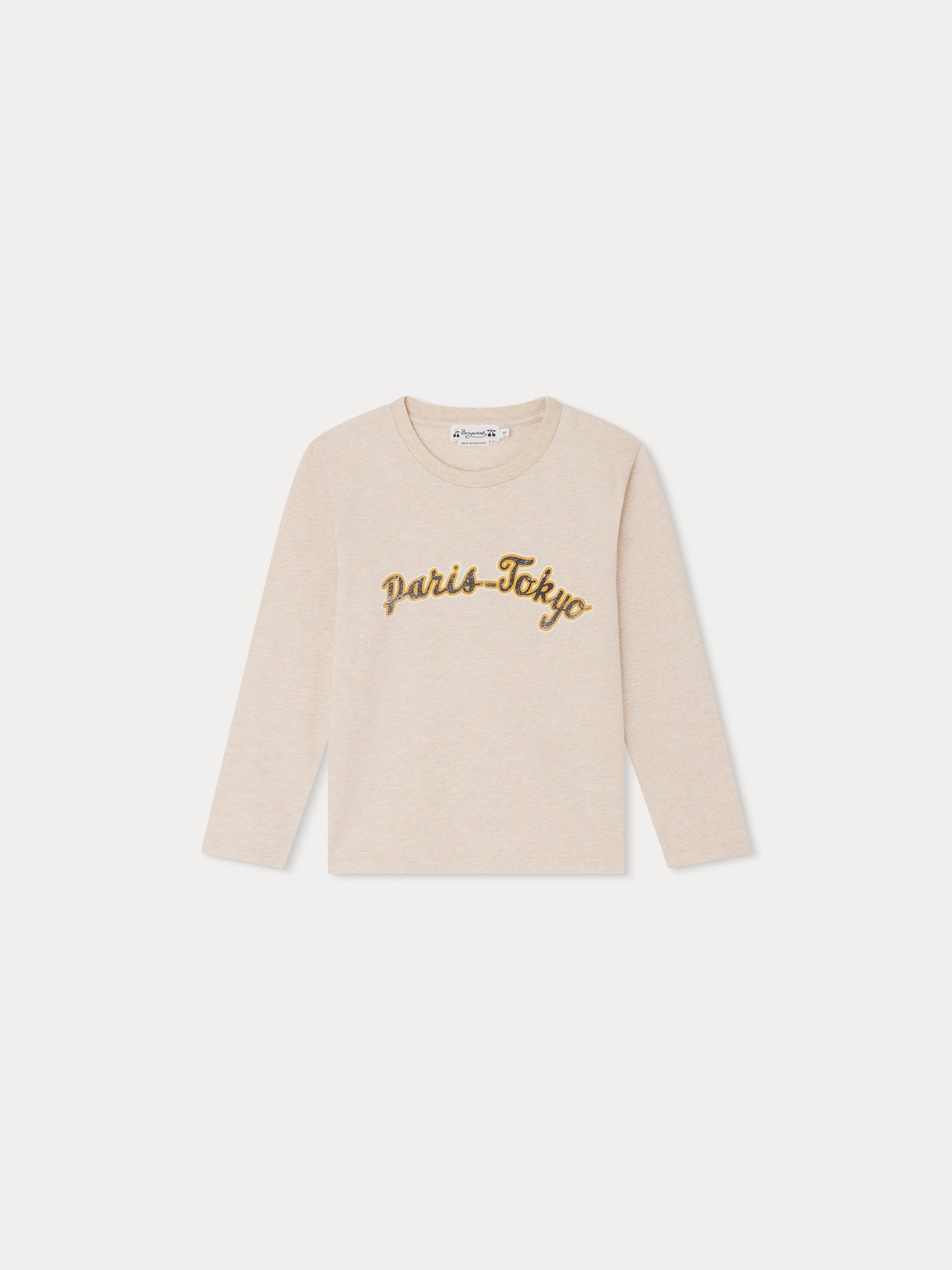 T-shirt Tadda beige chine
