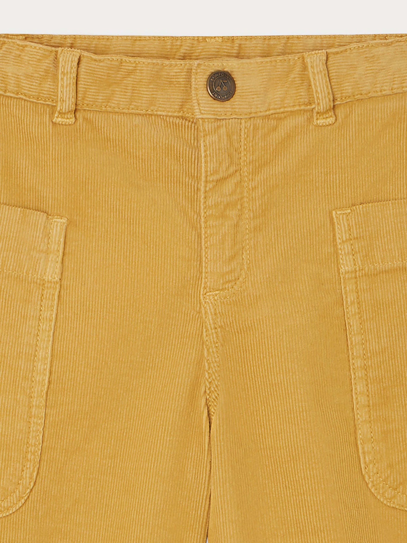 Pantalon Looping bouton d'or