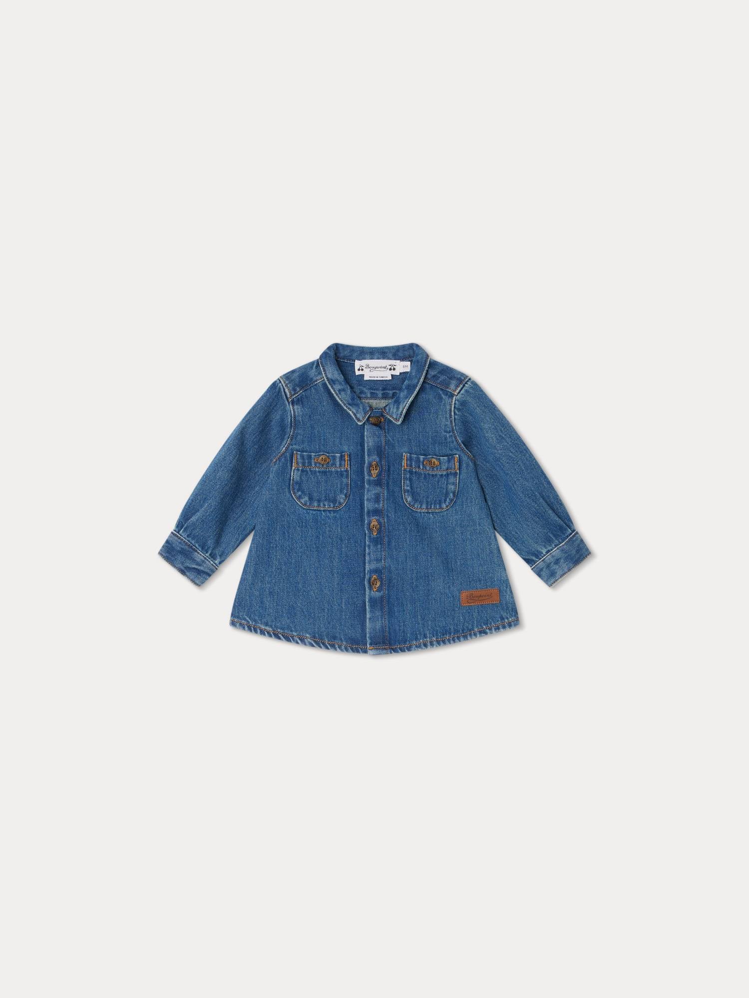 Chemise en jean discount bebe